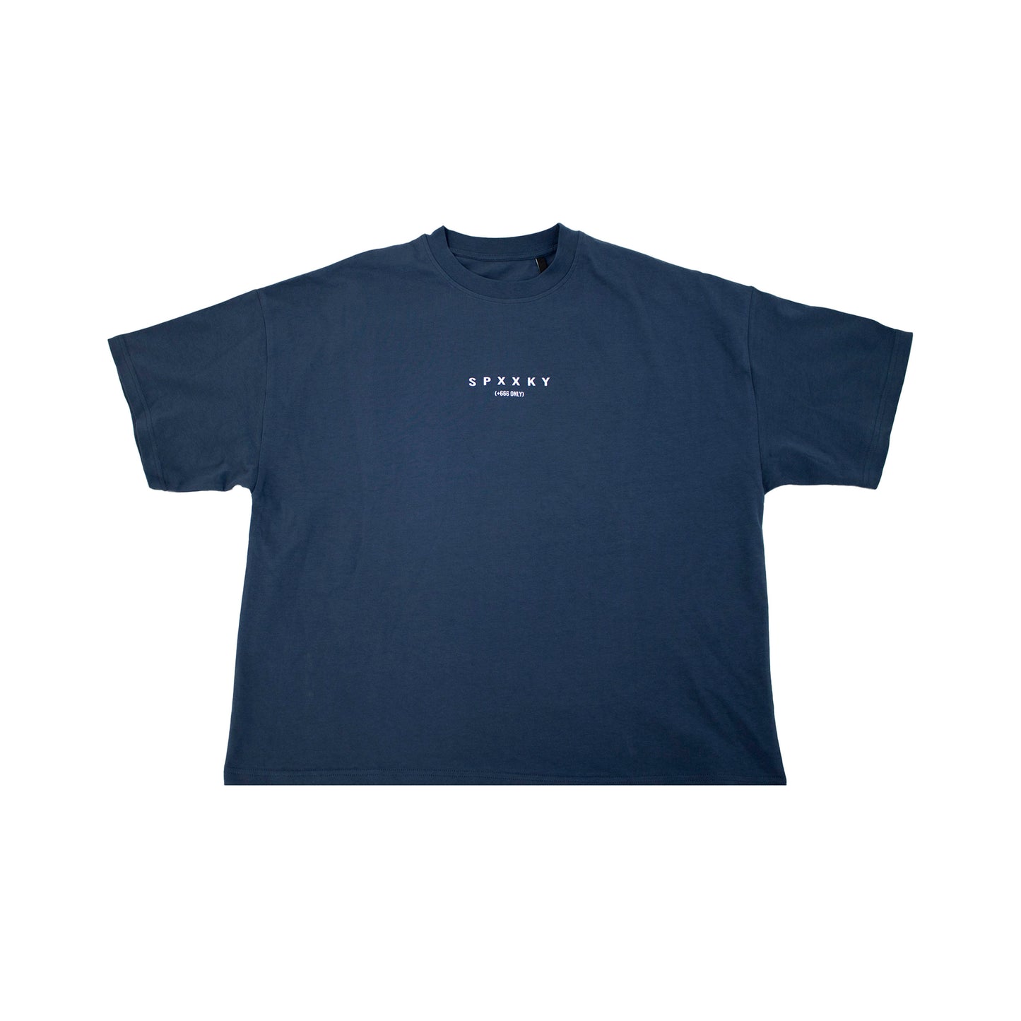NEVER AFRAID SHIRT NAVY