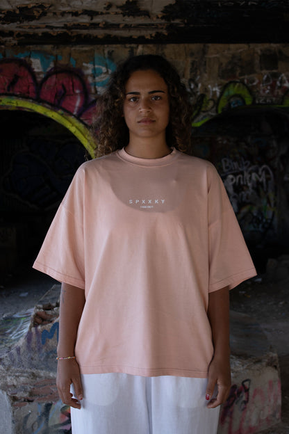NEVER AFRAID SHIRT PINK