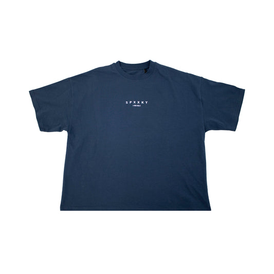 NEVER AFRAID SHIRT NAVY